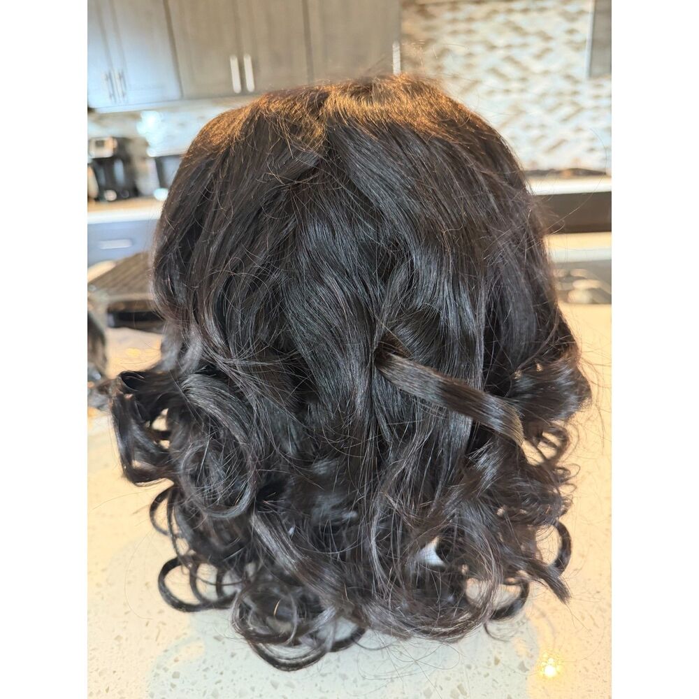 NWT 16in Loose Body Wave Human Hair Wig 220% Density 7x6 HD Lace Glueless C Part